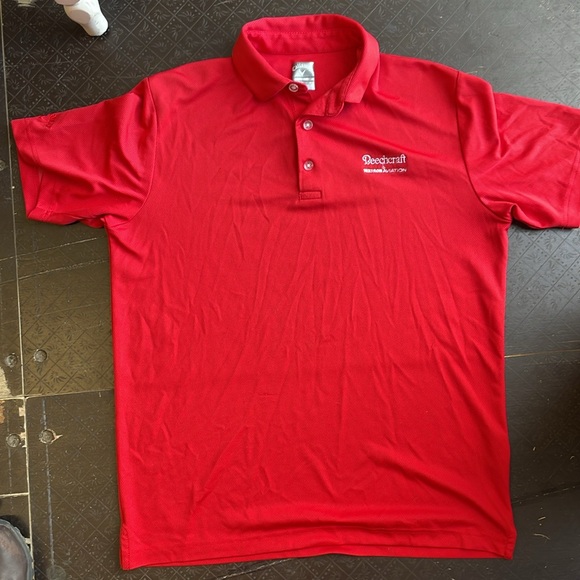 Calloway Opti-Dri size M red polo shirt - Picture 1 of 2